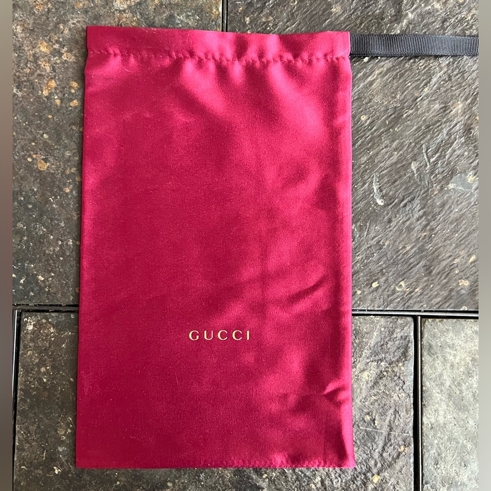 NEW Authentic Gucci Eyeglass or Sunglasses Soft Pouch